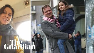 Nazanin Zaghari-Ratcliffe travels back to the UK after six-year detention in Iran