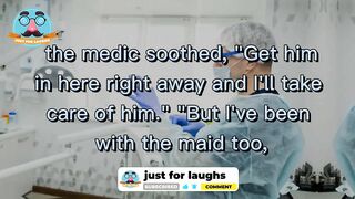 Funny dirty jokes -We've both slept with the maid