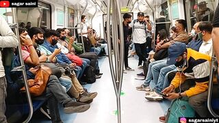 अरे बप्पा रे! Funny Prank In Metro ????। Epic Public Reaction ????। Metro Prank। Sagar Saini