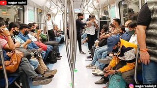 अरे बप्पा रे! Funny Prank In Metro ????। Epic Public Reaction ????। Metro Prank। Sagar Saini