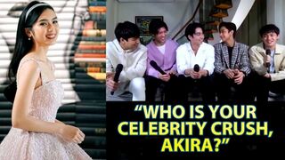 BGYO MEMBER INTERVIEW INASAR SI AKIRA , INAMIN ANG CRUSH NA CELEBRITY , SO KILIG !