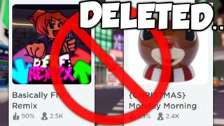 ROBLOX FNF GAMES ARE GETTING DELETED...