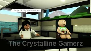 GETTING IN TROUBLE FOR HIS GRADE (ROBLOX Meme)