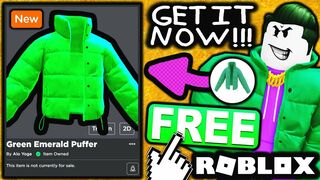 FREE ACCESSORY! HOW TO GET Green Emerald Gold Rush Puffer! (Roblox Alo Yoga Sanctuary Event)