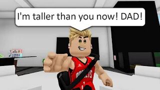 When you grow taller than dad (meme) ROBLOX