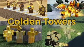 Golden Towers | Roblox Tower Defense Games