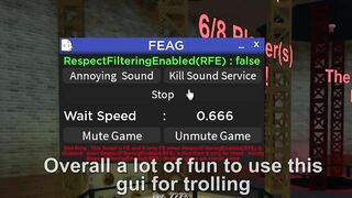 Roblox Fe Script Showcase Episode#202/Fe Audio Gui