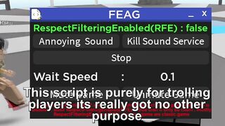 Roblox Fe Script Showcase Episode#202/Fe Audio Gui