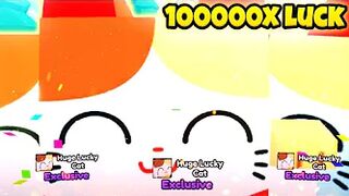 OMG! ???? GOT 1,000,000X LUCK & HATCHED ??? In Pet Simulator X!