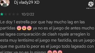 Reseñas de Brawl stars con 1 Estrella????