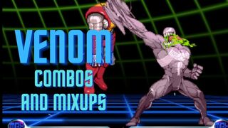 MvC2 - Venom Combos and Mixups Compilation