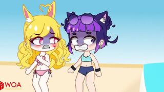 Big Trouble On The Beach | Summer Vacation With The Girls | Part 4 | Clap! Snap!