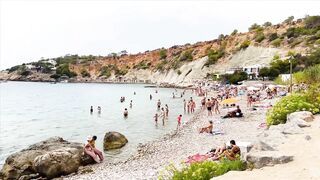 Cala D'Hort Beach Visit this Beach this summer 2022 | Beautiful View of Es Vedra