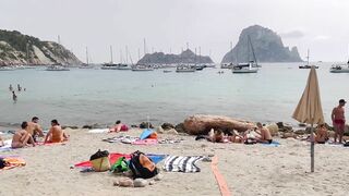 Cala D'Hort Beach Visit this Beach this summer 2022 | Beautiful View of Es Vedra