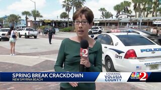 New Smyrna Beach residents have mixed feelings about spring break crackdown