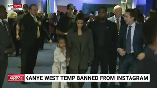 Kanye West temporarily banned from Instagram