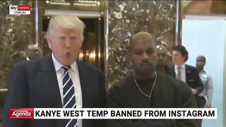 Kanye West temporarily banned from Instagram