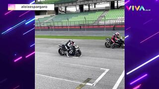 Siap Lempar Helm! Instagram Rider MotoGP Aleix Espargaro Tembus 1 Juta Followers