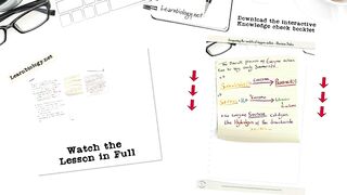 "Models of enzyme action” for GCSE Biology and A Level Biology | Lock and Key | Induced Fit