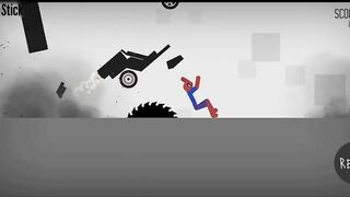 Best Falls | Stickman Dismounting funny moments #92