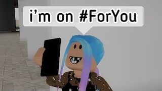 When your FRIEND is on the ForYou page ???? (ROBLOX) meme