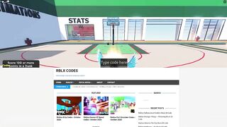 ALL NEW SECRET *ON FIRE DUNKS* UPDATE CODES In Roblox Dunking Simulator!