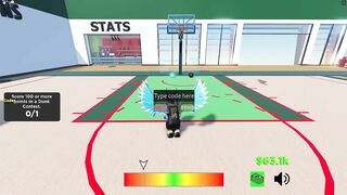 ALL NEW SECRET *ON FIRE DUNKS* UPDATE CODES In Roblox Dunking Simulator!