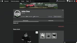 ¡LA HISTORIA DE JOHN DOE!???? (EL MAYOR HACKER DE ROBLOX) Y SU AVATAR GRATIS