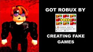 Roblox player becoming evil (Got Robux by)