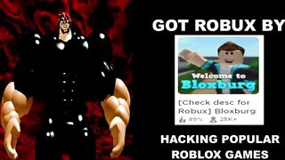 Roblox player becoming evil (Got Robux by)