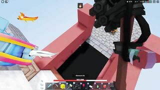 1 vs 7 is easy with this - Roblox Bedwars