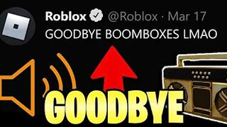 roblox very nice response to the DRAMA they cause (roblox audio update)