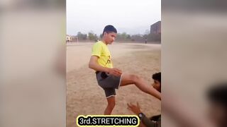 || Army Running Practice || Stretchings For Running || JeetFix || Army Tayari || Stretching Video ||