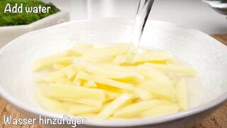 Kartoffeln und Eier! Ich wünschte, ich hätte dieses Rezept schon einmal ausprobiert, das Ergebnis????