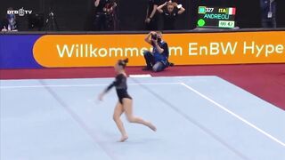 ???? Angela Andreoli FX EF DTB Pokal Team Challenge 2022 13.666