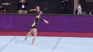 ???? Angela Andreoli FX EF DTB Pokal Team Challenge 2022 13.666