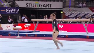 ???? Angela Andreoli FX EF DTB Pokal Team Challenge 2022 13.666