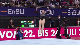 ???? Angela Andreoli FX EF DTB Pokal Team Challenge 2022 13.666