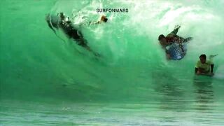 Surfing. Compilation of Bodyboarders Going nuts 2015 Part 1