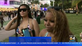 Amplified Police Presence On Miami Beach As Spring Break Gets Underway