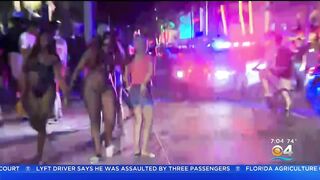 Amplified Police Presence On Miami Beach As Spring Break Gets Underway