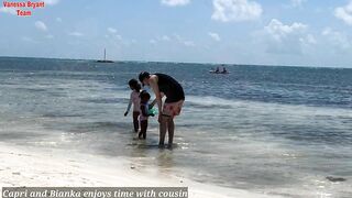 VANESSA BRYANT ENJOYS BEACH VACATION WITH HER DAUGHTERS AT MEXICO |  FAMILY TIME IS THE BEST