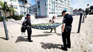 Police Respond to Illegal Camping at Muscle Beach