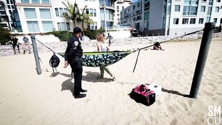 Police Respond to Illegal Camping at Muscle Beach