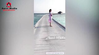 Tamanna sizzles in bikini ||Tamanna ||Maldives ||AarviMedia