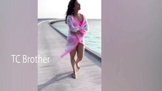 Tamanna Bhatia H0T Looks In Bikini | Tamanna Enjoying In Maldives | Telugu Cinema Brother
