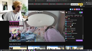 XQC reacts to Esfand and Amouranth sleeping together on stream...