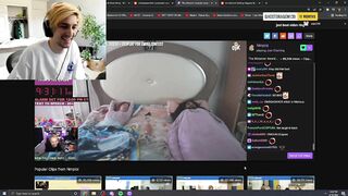 XQC reacts to Esfand and Amouranth sleeping together on stream...