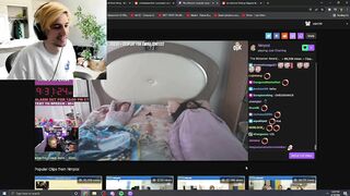 XQC reacts to Esfand and Amouranth sleeping together on stream...