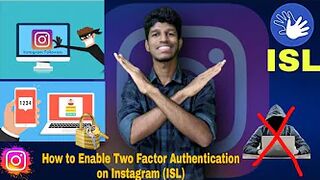 How to Enable Two Factor Authentication on Instagram (ISL)